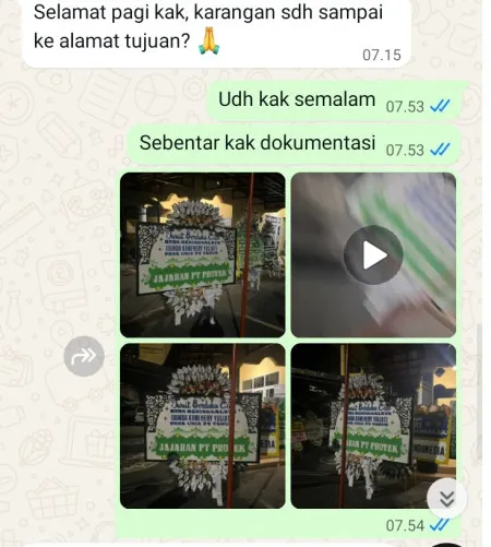 Pengiriman Papan Bunga Selamat Cibodas Baru